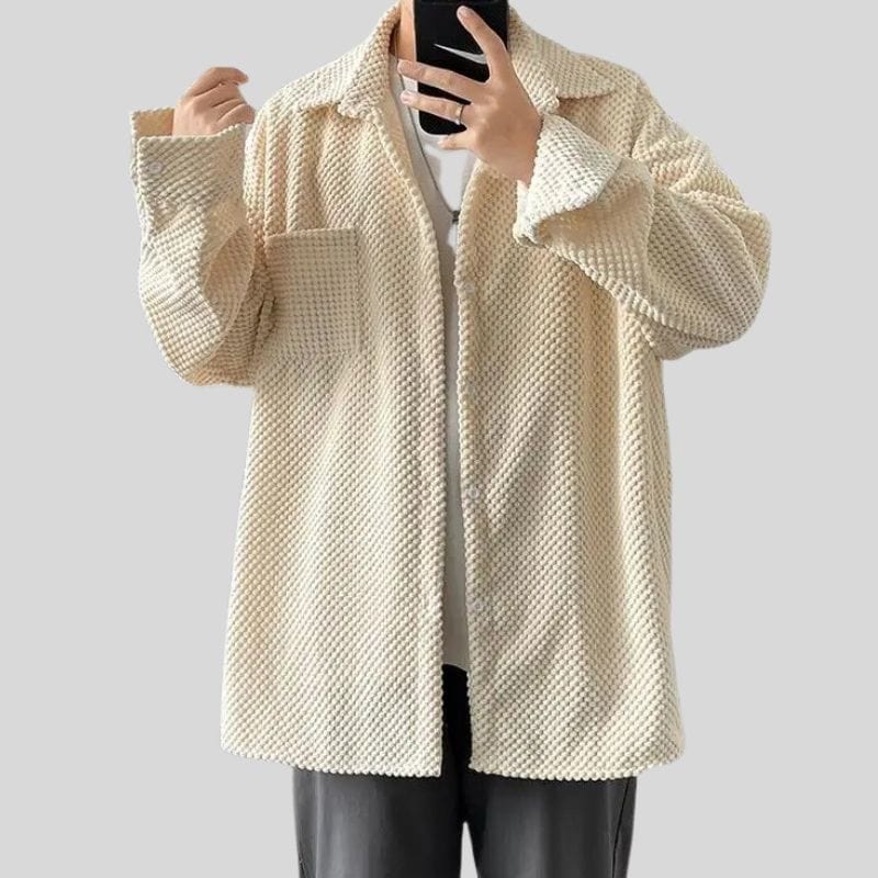 Chemise-Homme-Velours