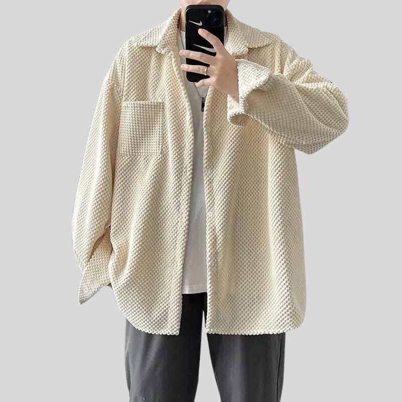 Chemise-Homme-Velours