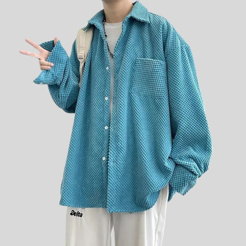 Chemise-Homme-en-Velours