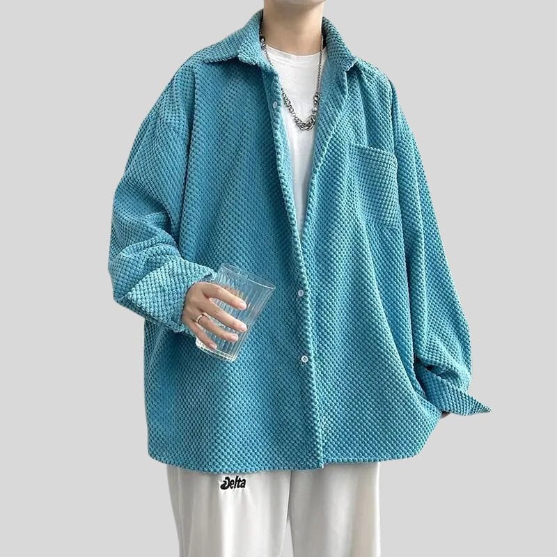 Chemise-Homme-en-Velours