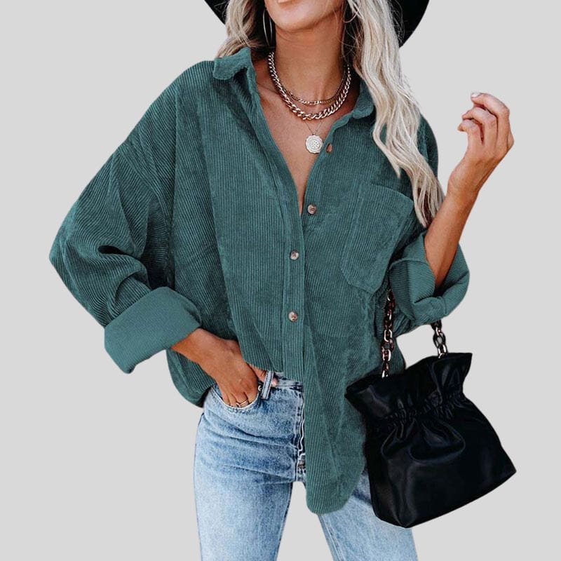 Chemise-Longue-Velour-Femme