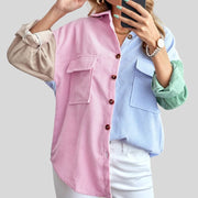 Chemise-Velour-Femme