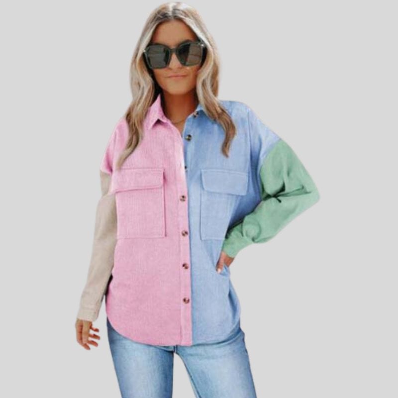 Chemise-Velour-Femme