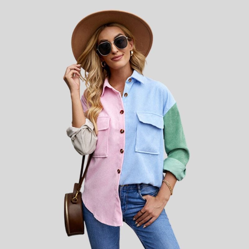 Chemise-Velour-Femme