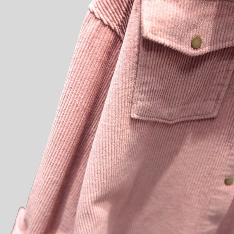 Chemise-Velour-Rose