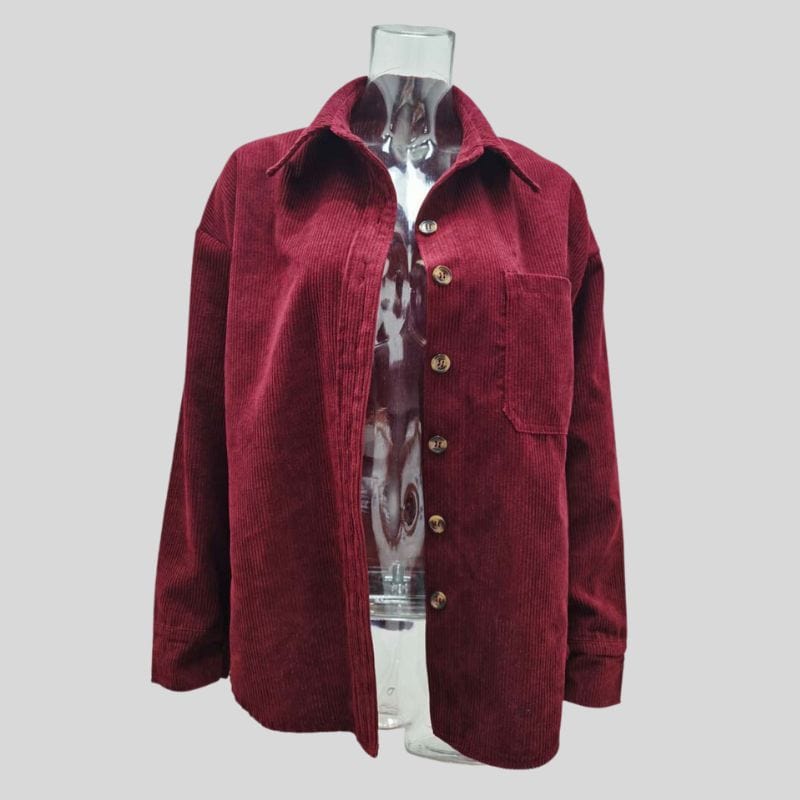 Chemise-Velours-Bordeaux-Femme