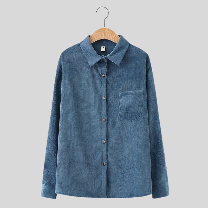 Chemise-Velours-Cotelé