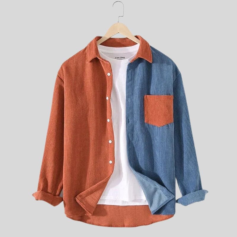 Chemise-Velours-Garcon