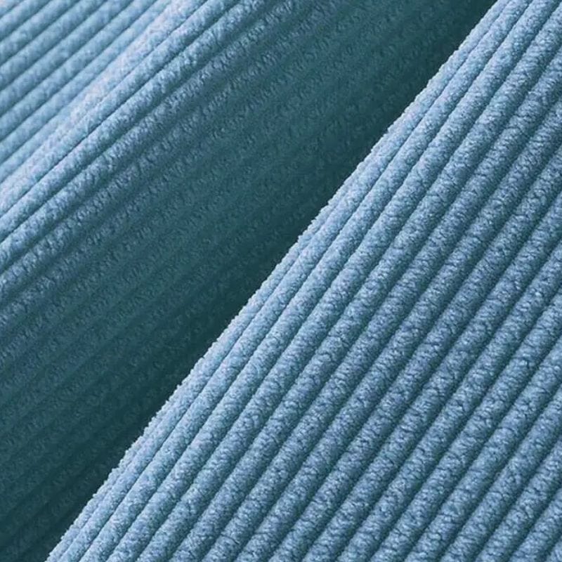 Chemise-Velours-Homme-Bleu