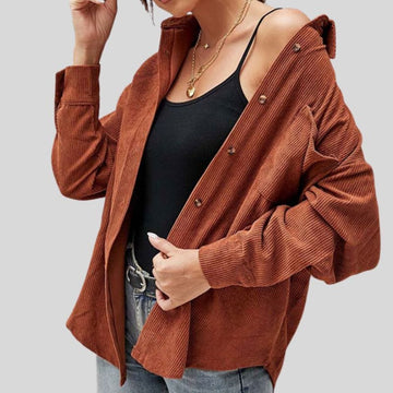 Chemise-en-Velours-Femme