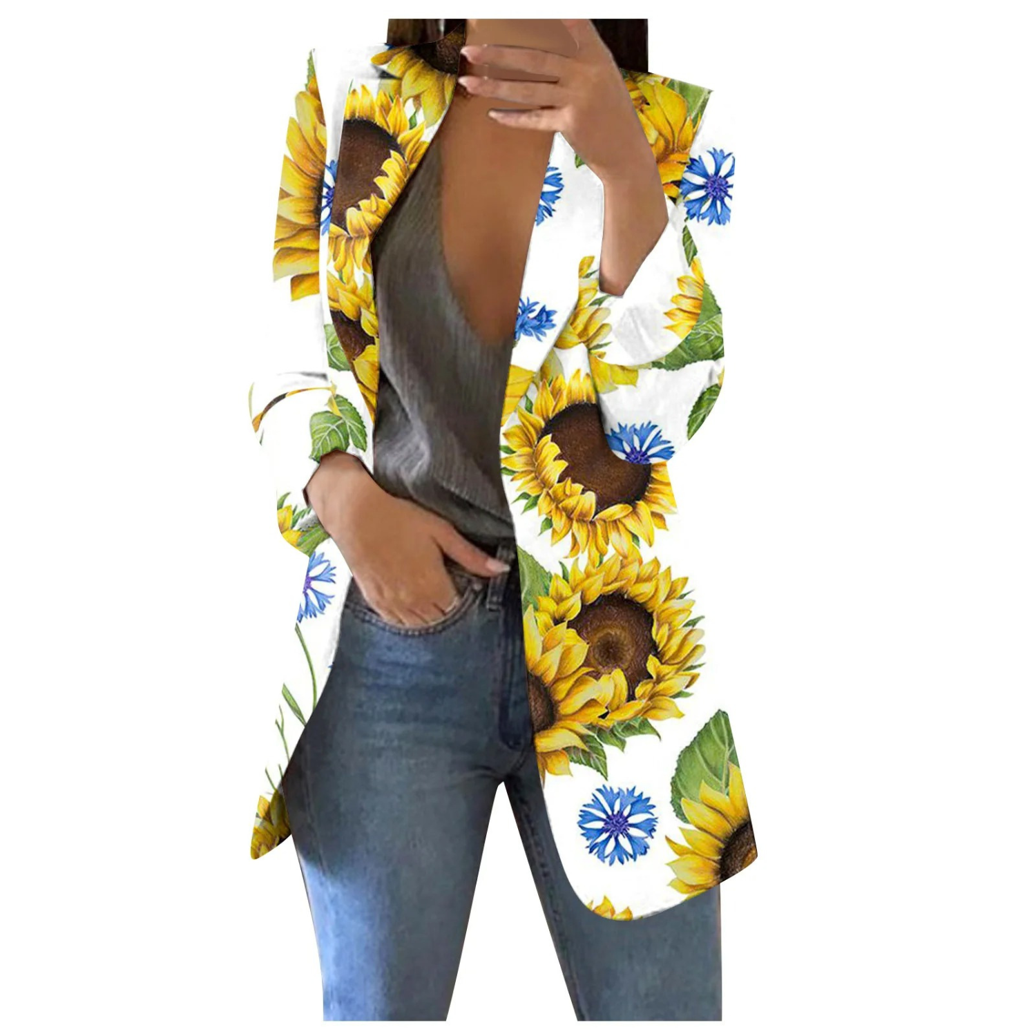 Chloe | Chic Blazer Femme Cropped Élégant 1