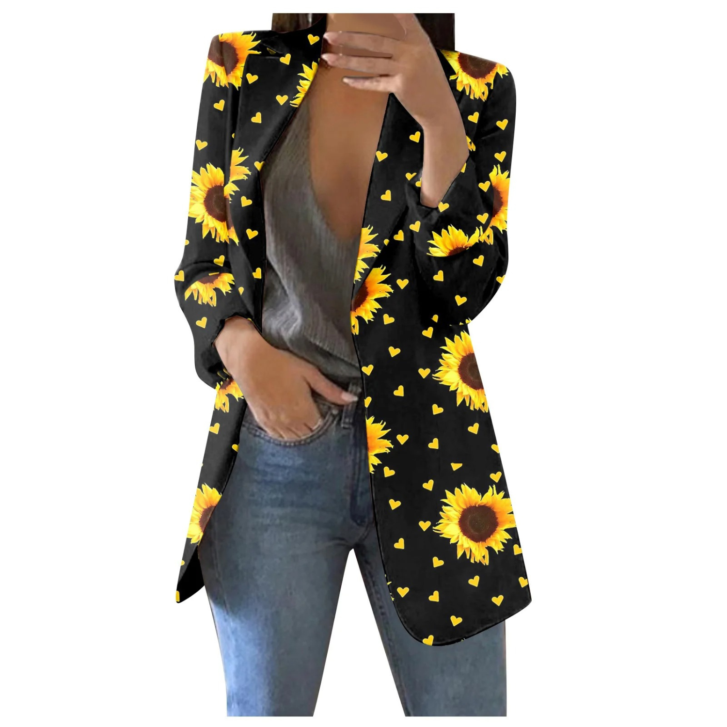 Chloe | Chic Blazer Femme Cropped Élégant 3