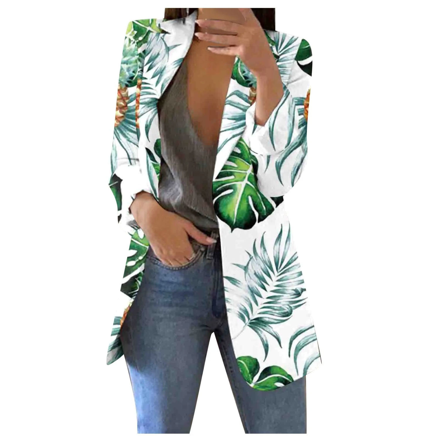 Chloe | Chic Blazer Femme Cropped Élégant 5