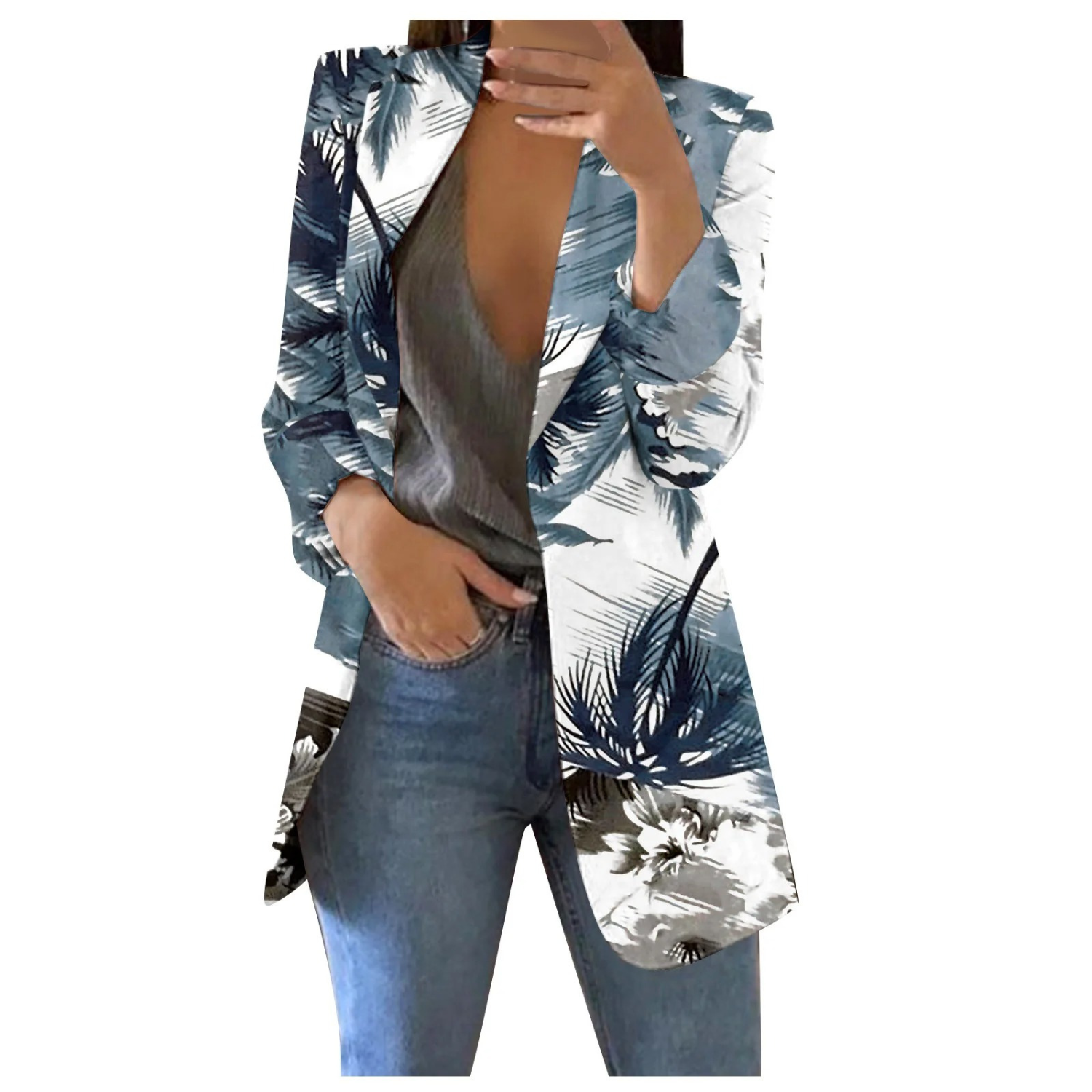 Chloe | Chic Blazer Femme Cropped Élégant 6