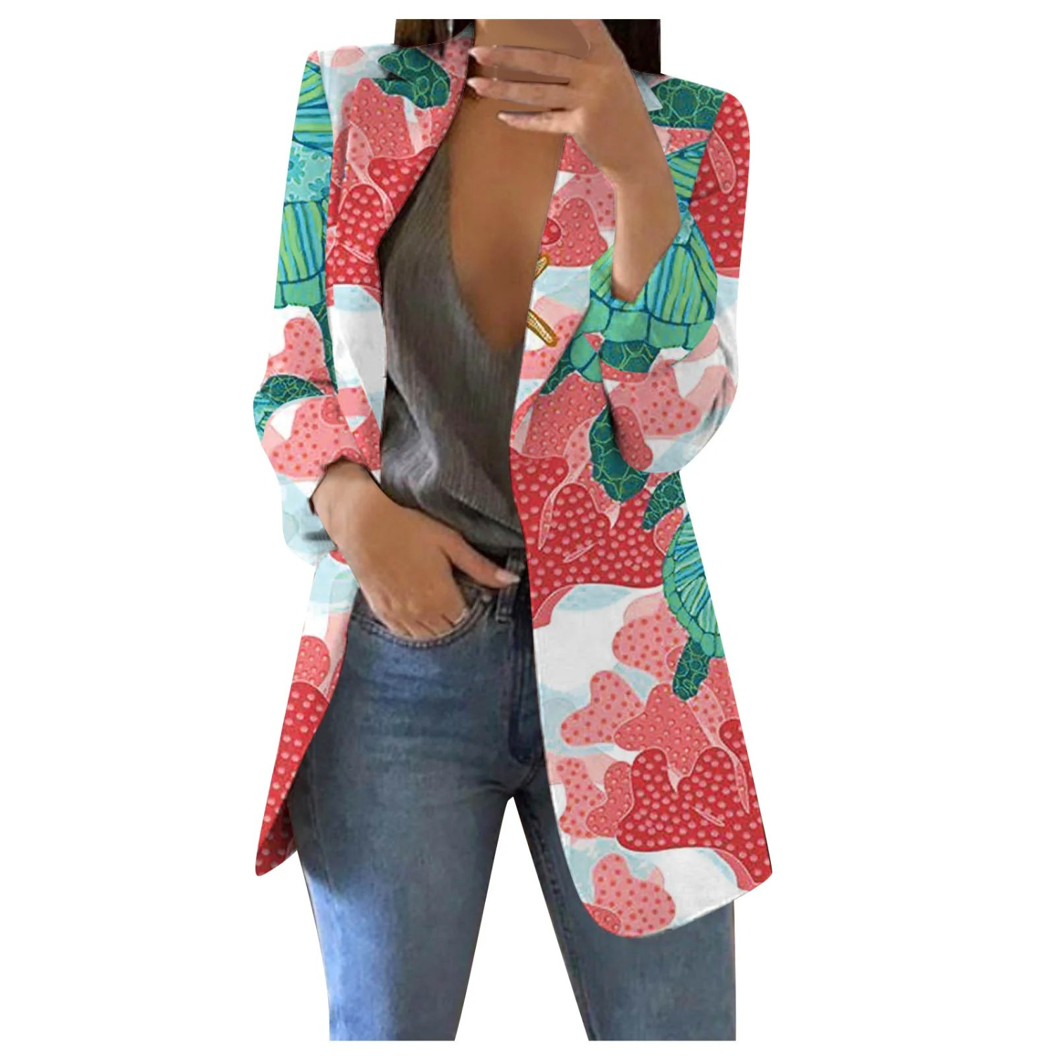 Chloe | Chic Blazer Femme Cropped Élégant 8