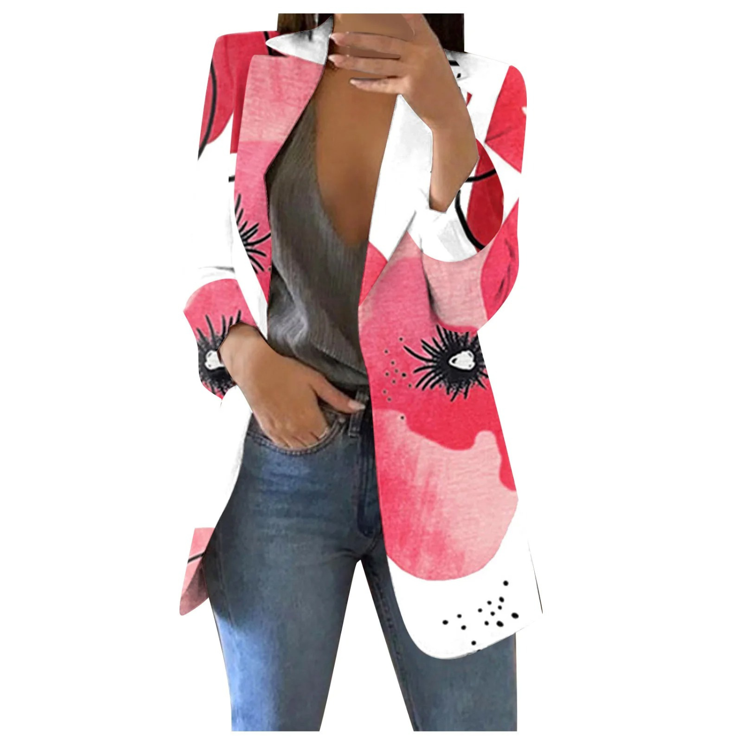 Chloe | Chic Blazer Femme Cropped Élégant 9