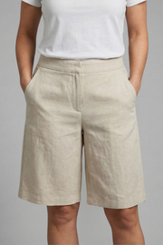 Clara | Élégant Short Taille Haute pour Femme 0