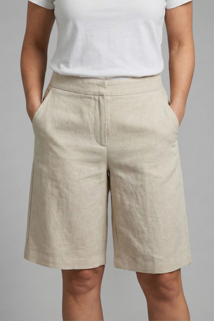 Clara | Élégant Short Taille Haute pour Femme 0