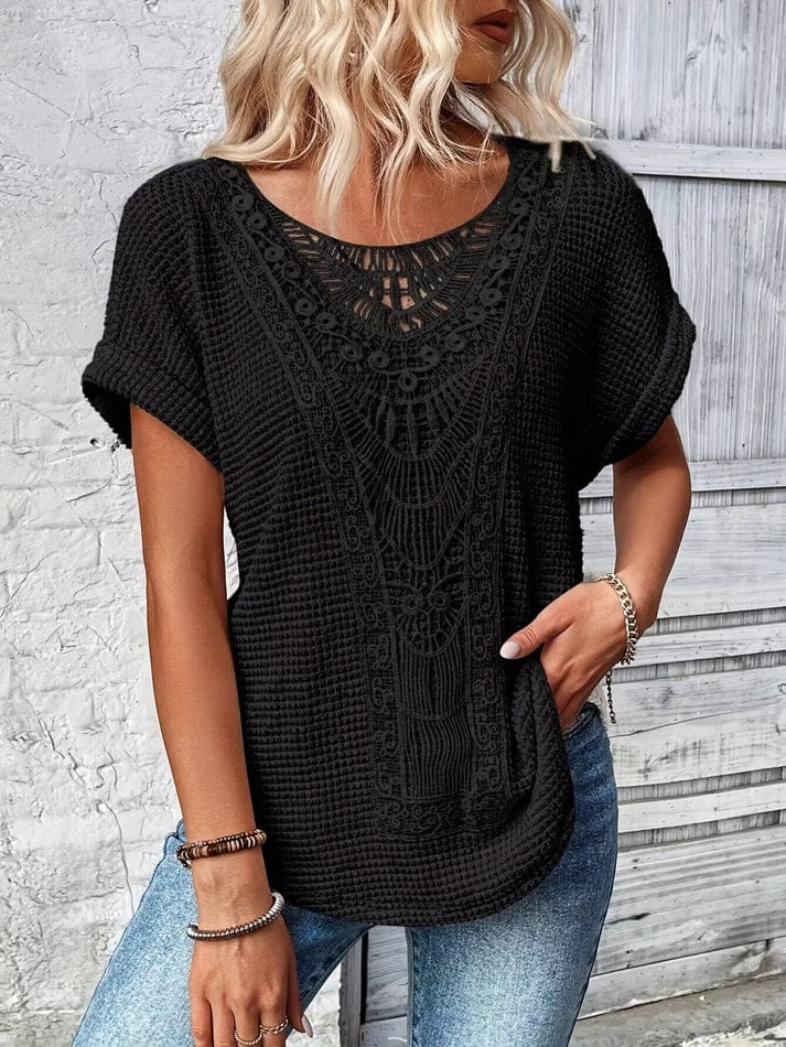 Clara | Élégante Blouse Femme en Dentelle Douce 7