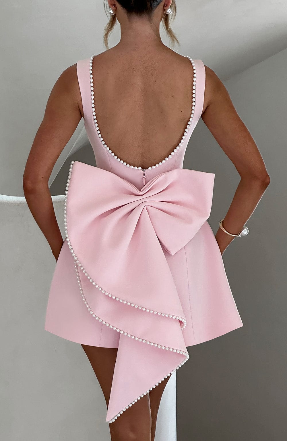 Clara | Élégante Mini-Robe Structurée pour Femme 2