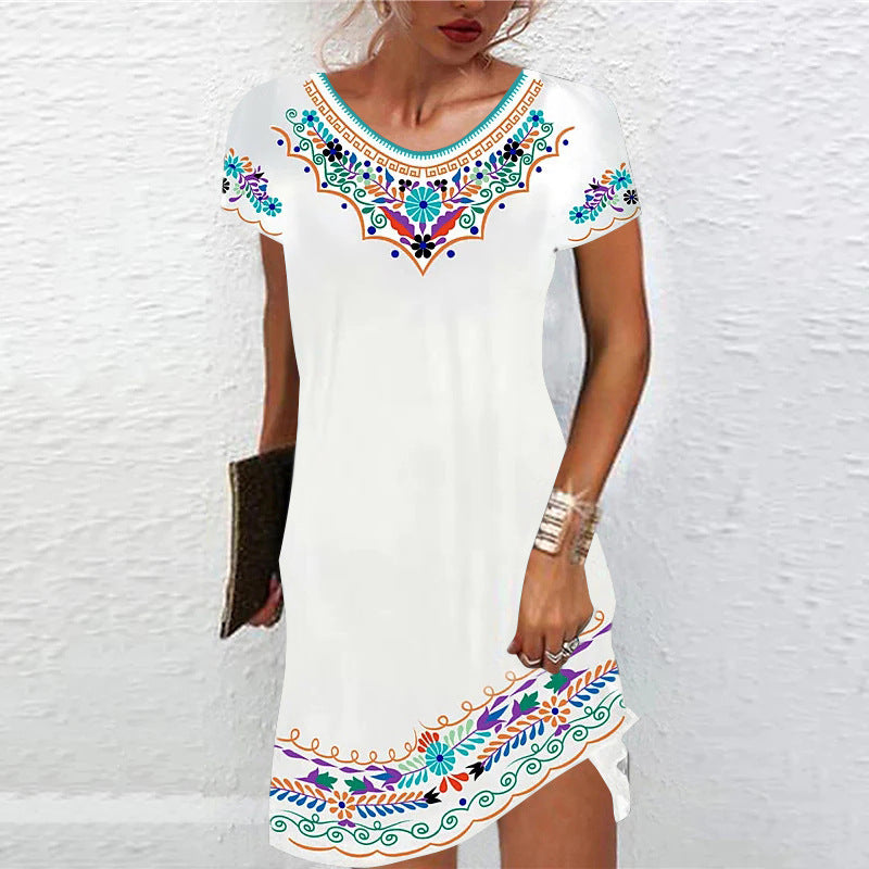 Élégance Classique | Robe de Soirée Longue en Polyester avec Motif Distinctif | Confort et Style pour Toutes les Occasions 0