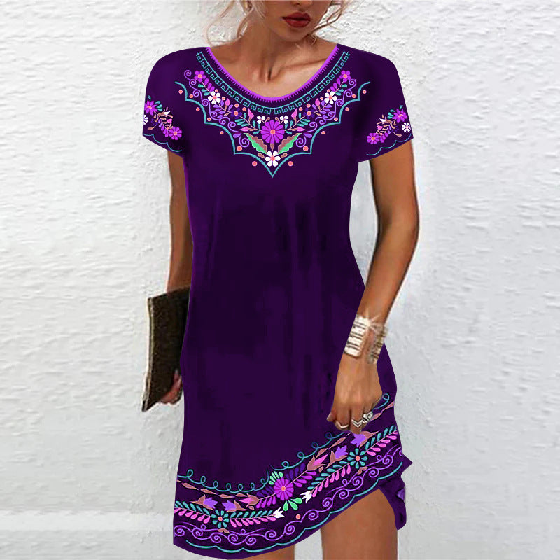 Élégance Classique | Robe de Soirée Longue en Polyester avec Motif Distinctif | Confort et Style pour Toutes les Occasions 2