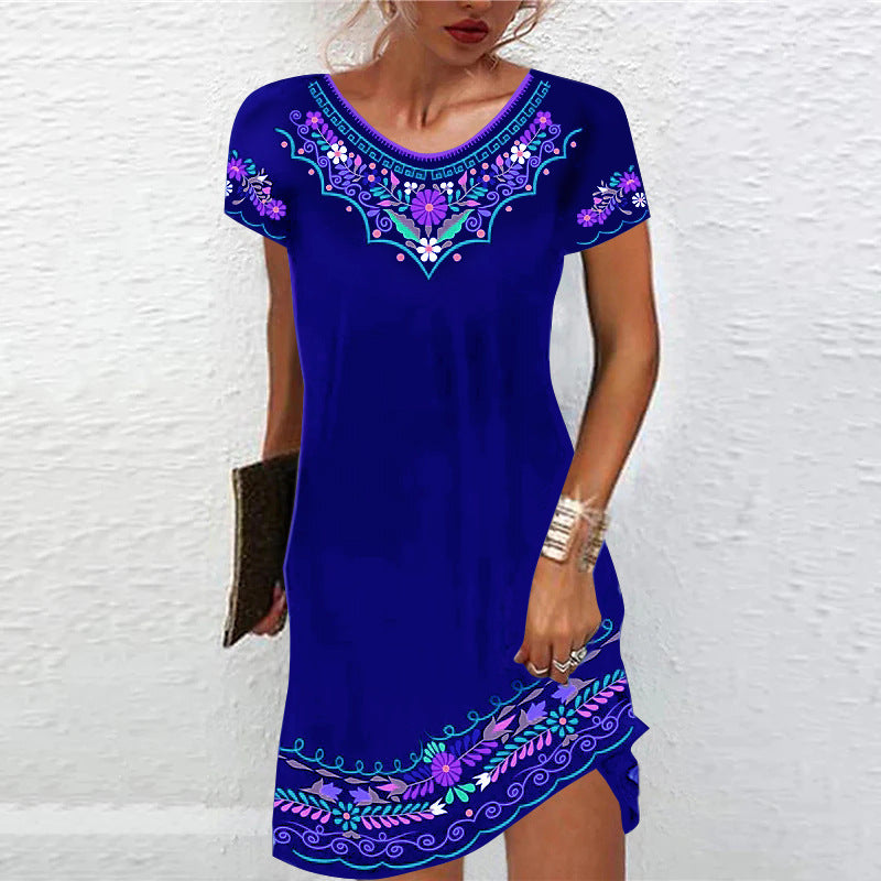 Élégance Classique | Robe de Soirée Longue en Polyester avec Motif Distinctif | Confort et Style pour Toutes les Occasions 3