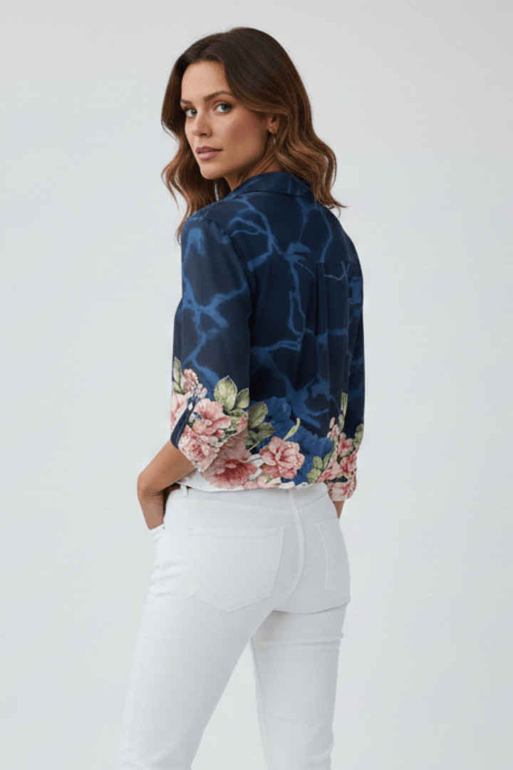 Ella | Chemisier Femme Floral Aéré Élégant 2