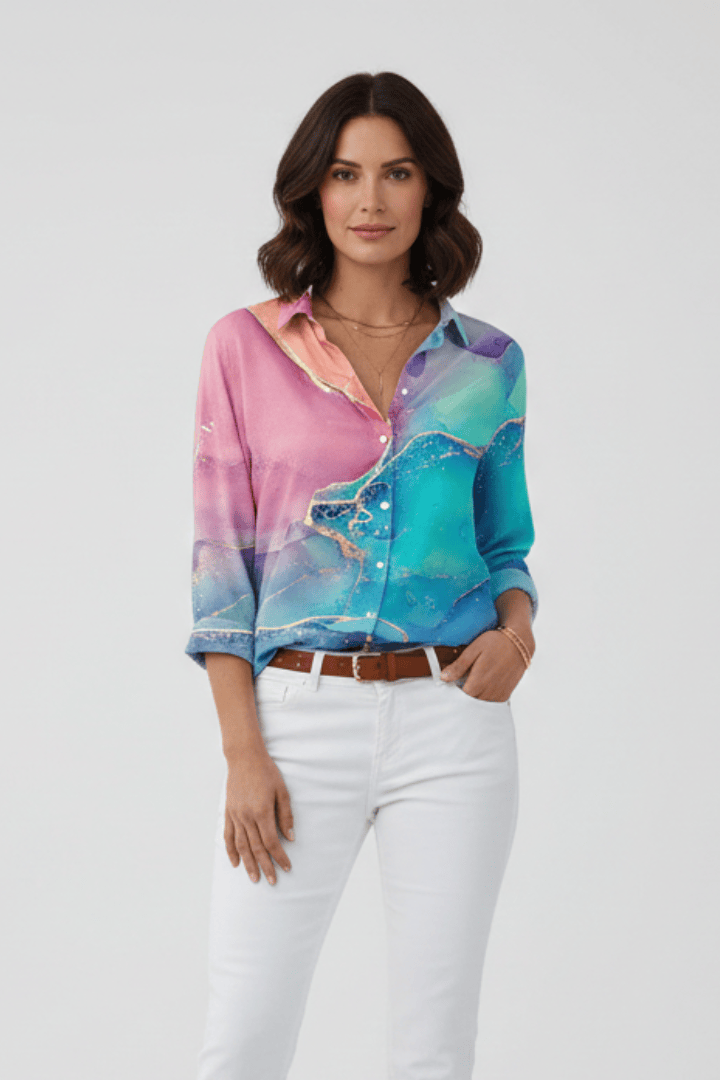 Ella | Chemisier Femme Floral Aéré Élégant 6