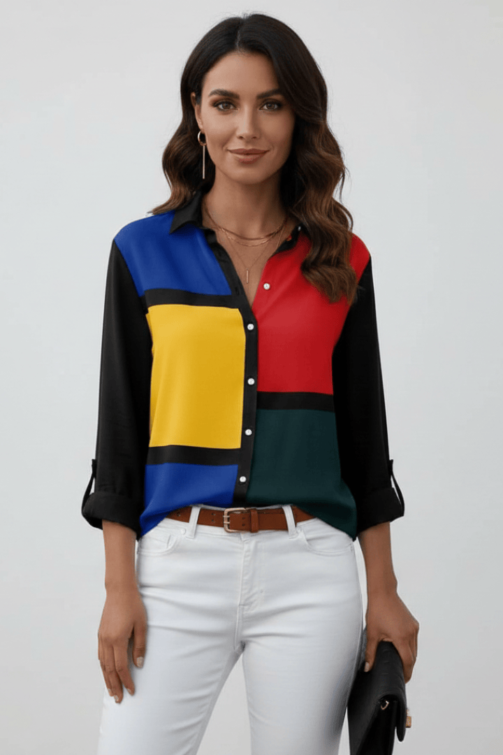 Ella | Chemisier Femme Floral Aéré Élégant 9
