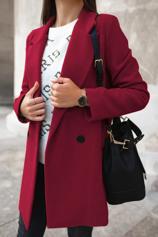 Emily | Élégant Manteau en Laine pour Femmes 1