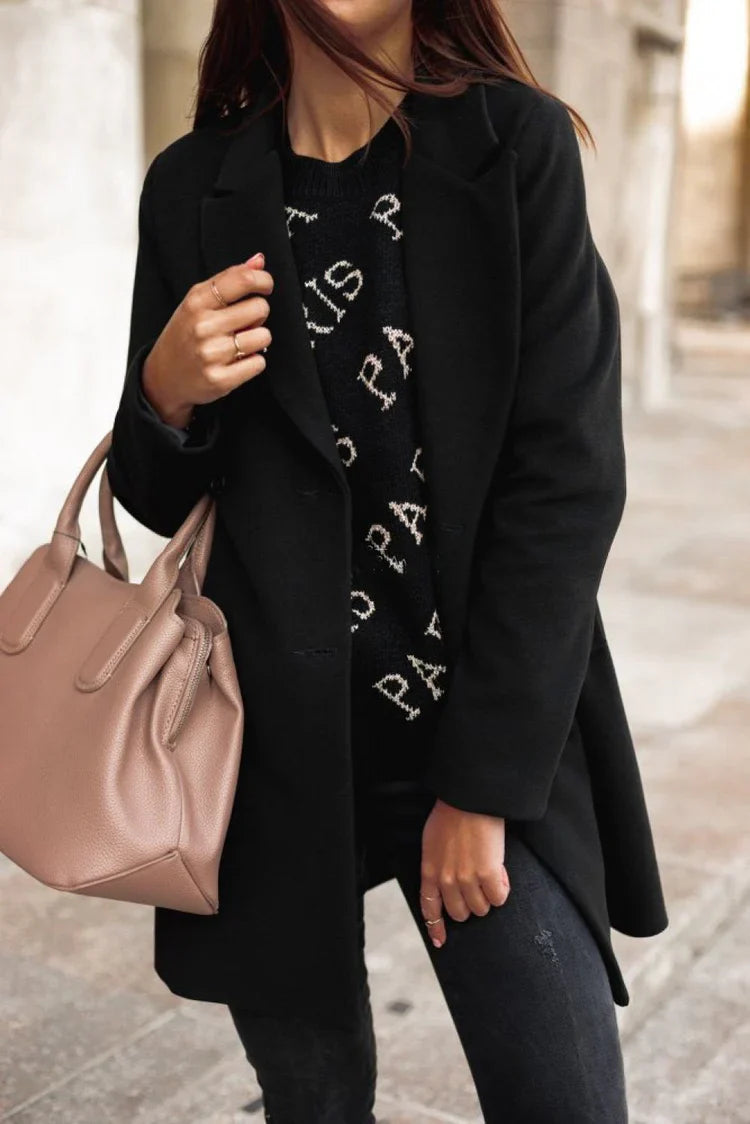 Emily | Élégant Manteau en Laine pour Femmes 3