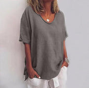 Emma | Blouse Rétro Ample et Élégante 0