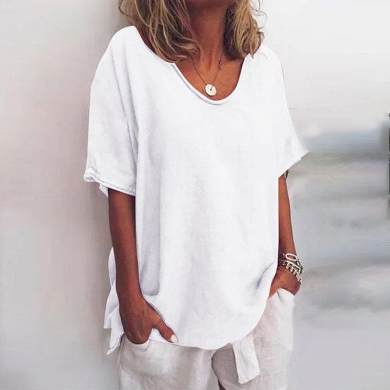 Emma | Blouse Rétro Ample et Élégante 2
