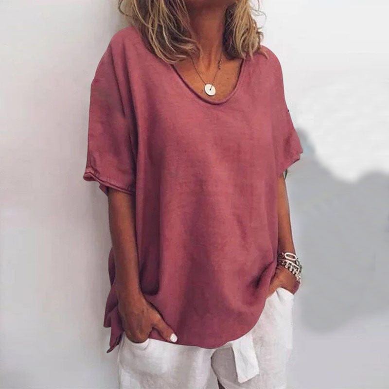 Emma | Blouse Rétro Ample et Élégante 3