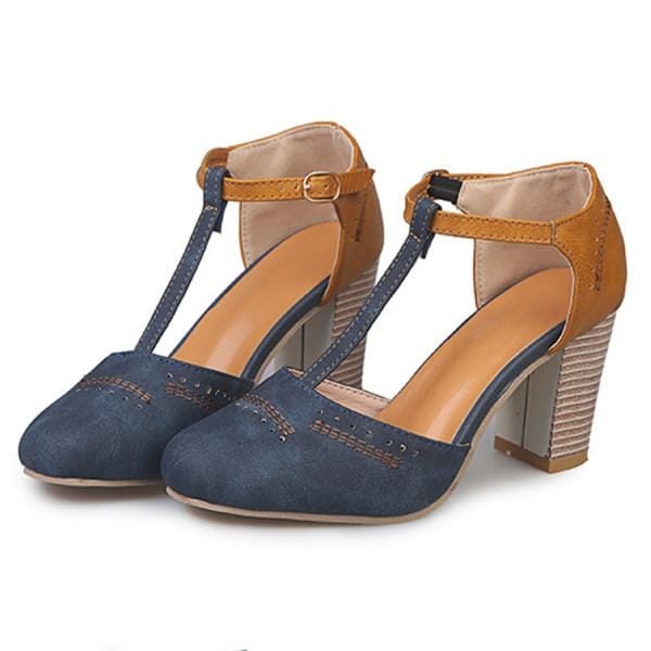Emma | Élégante Chaussure à Talons Blocs Vintage 4