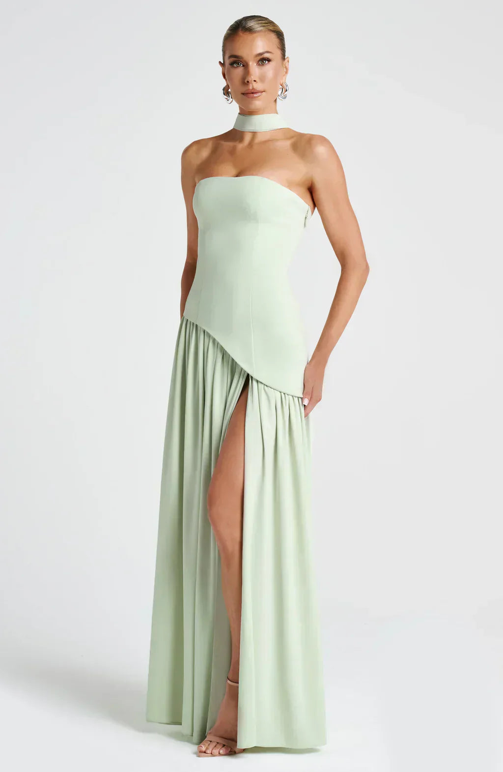 Emma | Élégante Robe Longue Femme Asymétrique pour Soirée 7