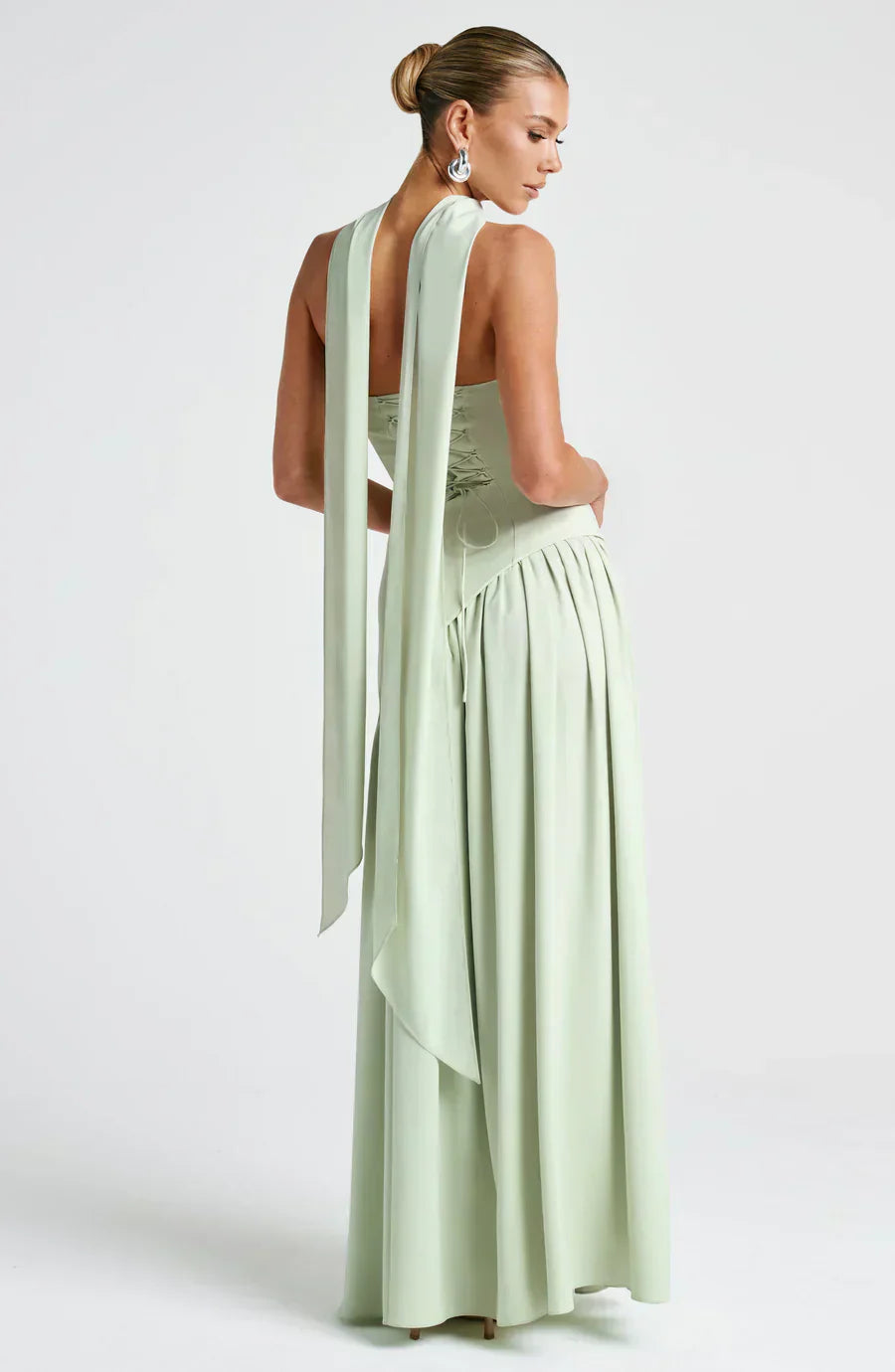 Emma | Élégante Robe Longue Femme Asymétrique pour Soirée 8