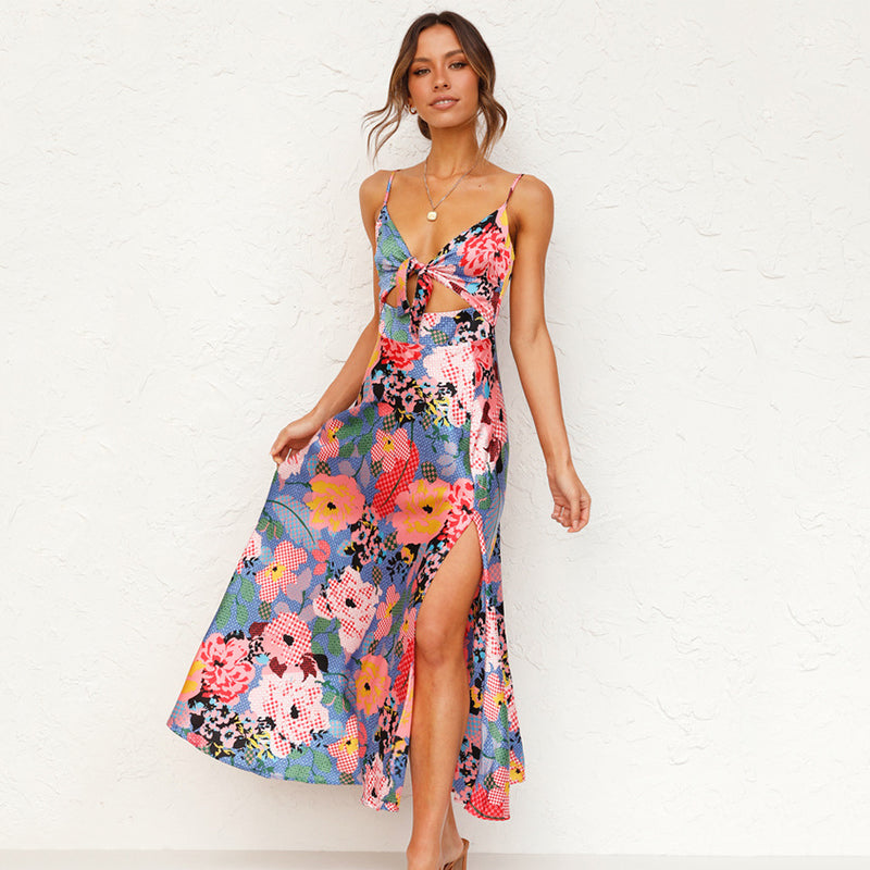 Emma | Élégante Robe Longue Femme Florale Pour Invités De Mariage 3