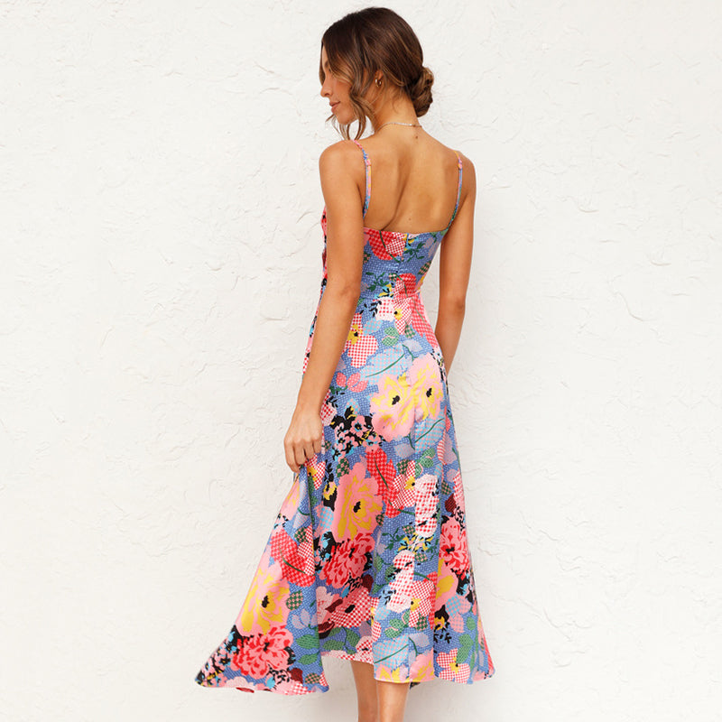 Emma | Élégante Robe Longue Femme Florale Pour Invités De Mariage 4