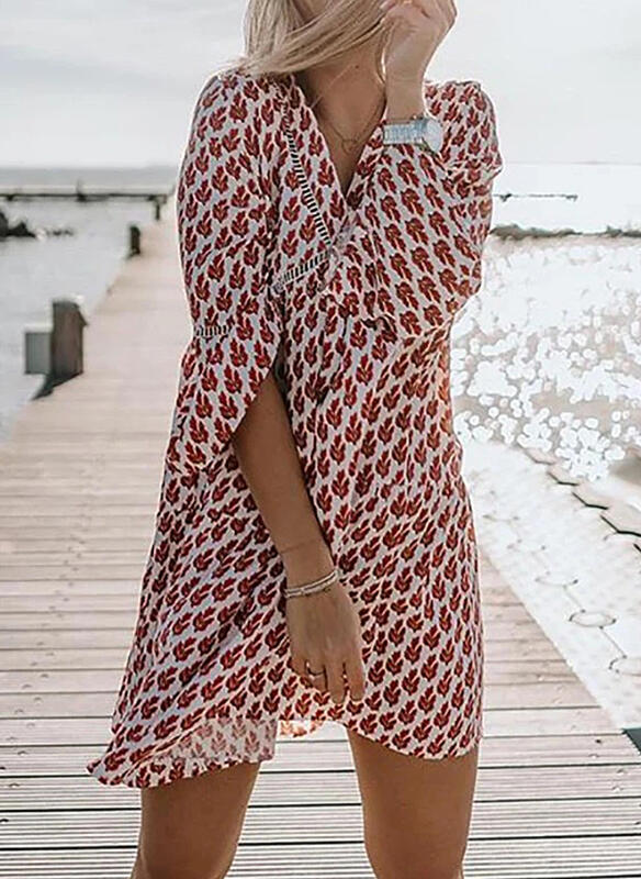 Été Chic | Robe d'Été Femme en Tissu Respirant avec Design Polyvalent | Confort Optimal pour les Jours Chauds 0