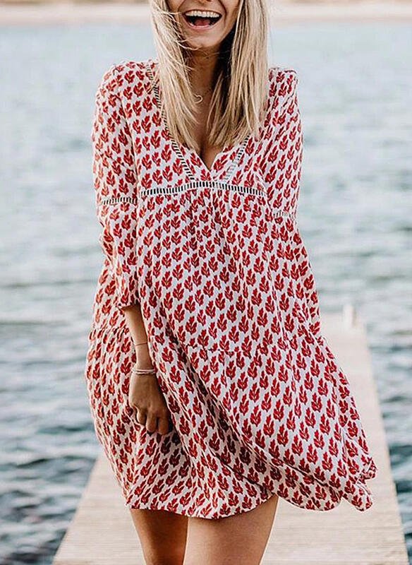 Été Chic | Robe d'Été Femme en Tissu Respirant avec Design Polyvalent | Confort Optimal pour les Jours Chauds 1