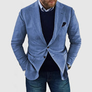 Ethan | Blazer Ajusté Bleu Marine Pour Homme Élégant 0