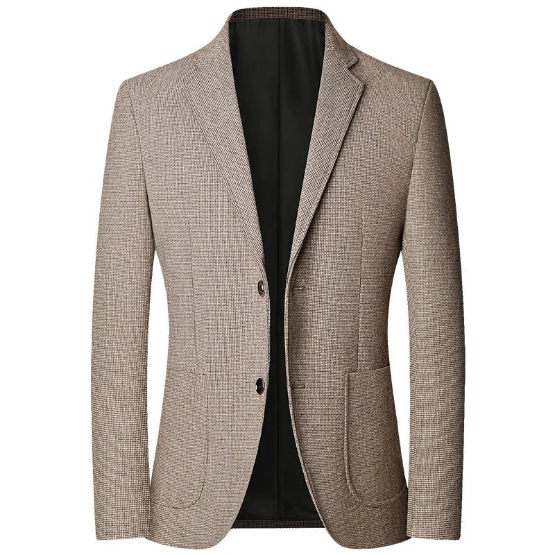 Ethan | Blazer Bleu Marine Élégant pour Hommes 2