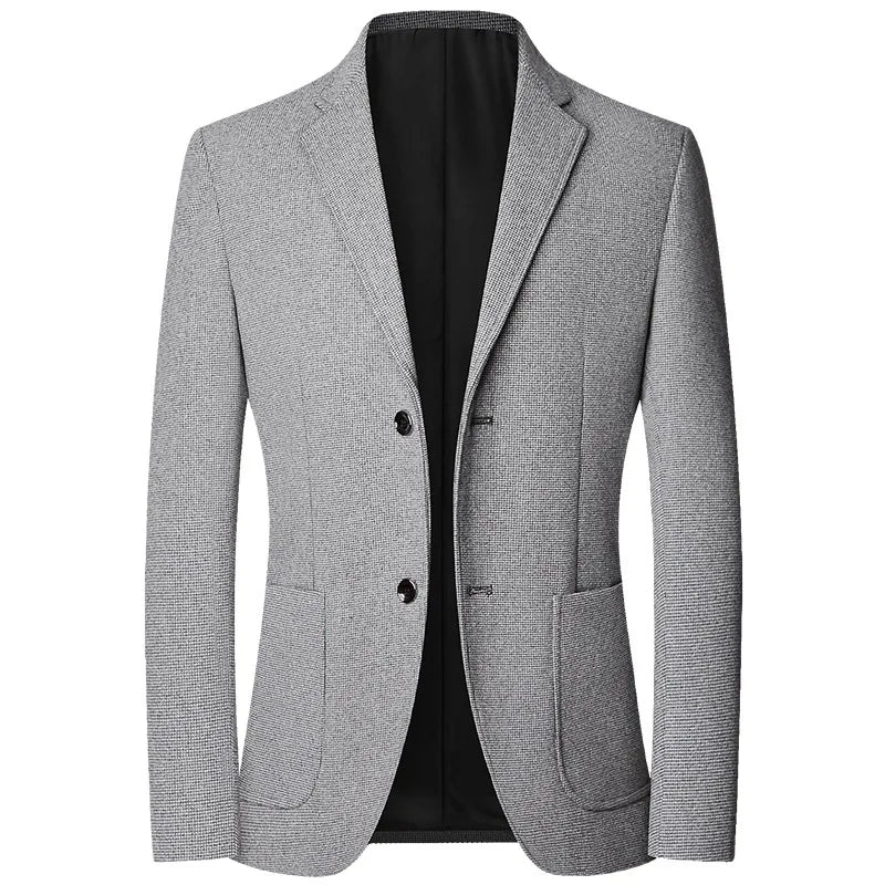 Ethan | Blazer Bleu Marine Élégant pour Hommes 5