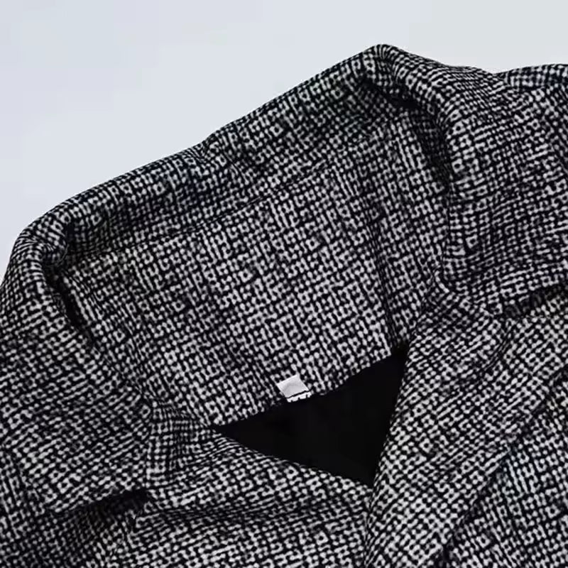 Édouard | Elegancka Męska Marynarka Casualowa z Tkaniny Premium