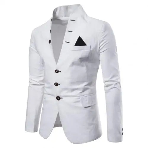 Ethan | Chic Veste Blazer Noir Homme Élégante 4