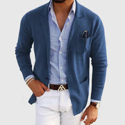 Ethan | Élégant Blazer Ajusté Noir Homme 0