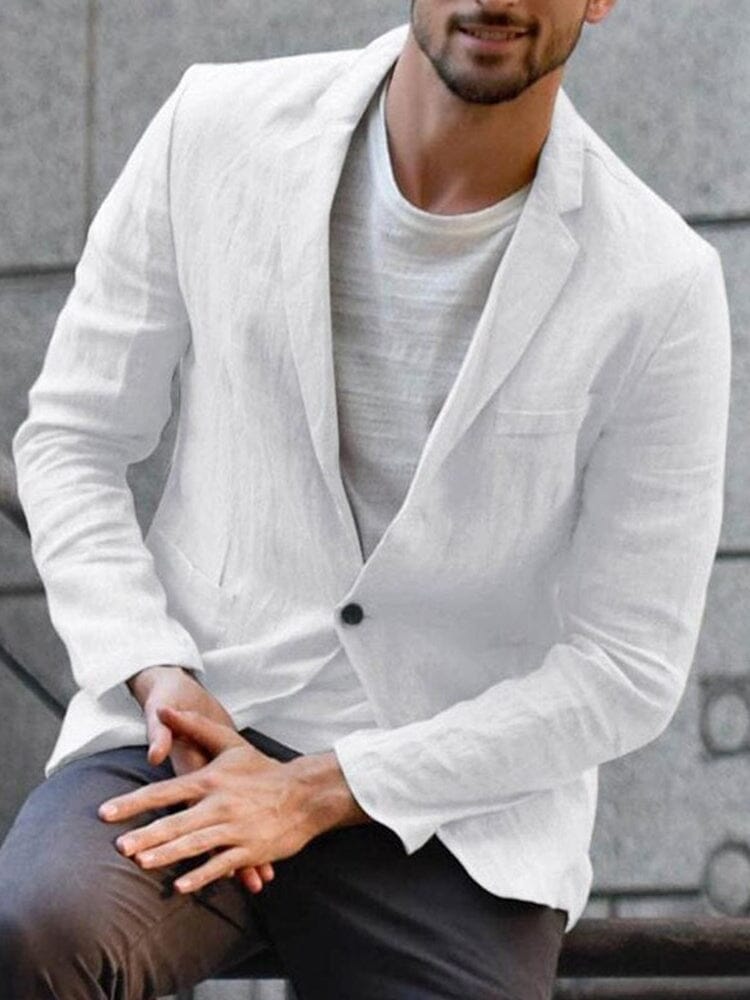 Ethan | Élégant Blazer Chic en Coton Doux Femme 0