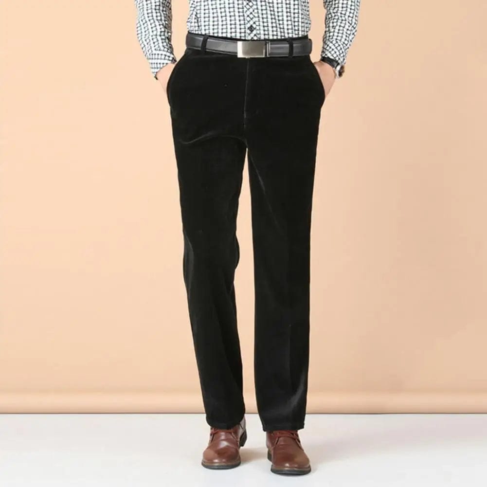 Ethan | Élégant Pantalon Homme Habillé en Velours 0